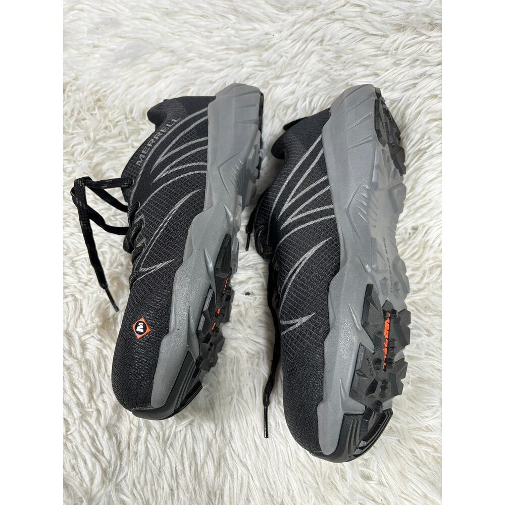Merrell Work Shoes Womens Size 8M Black Safety Toe Slip Resistant Sneakers - Picture 3 of 9